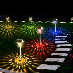 Plastic Garden Courtyard Festive Landscape Decorative Lights