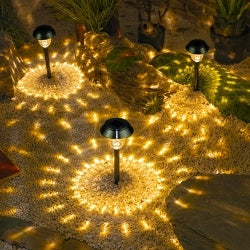 Plastic Garden Courtyard Festive Landscape Decorative Lights